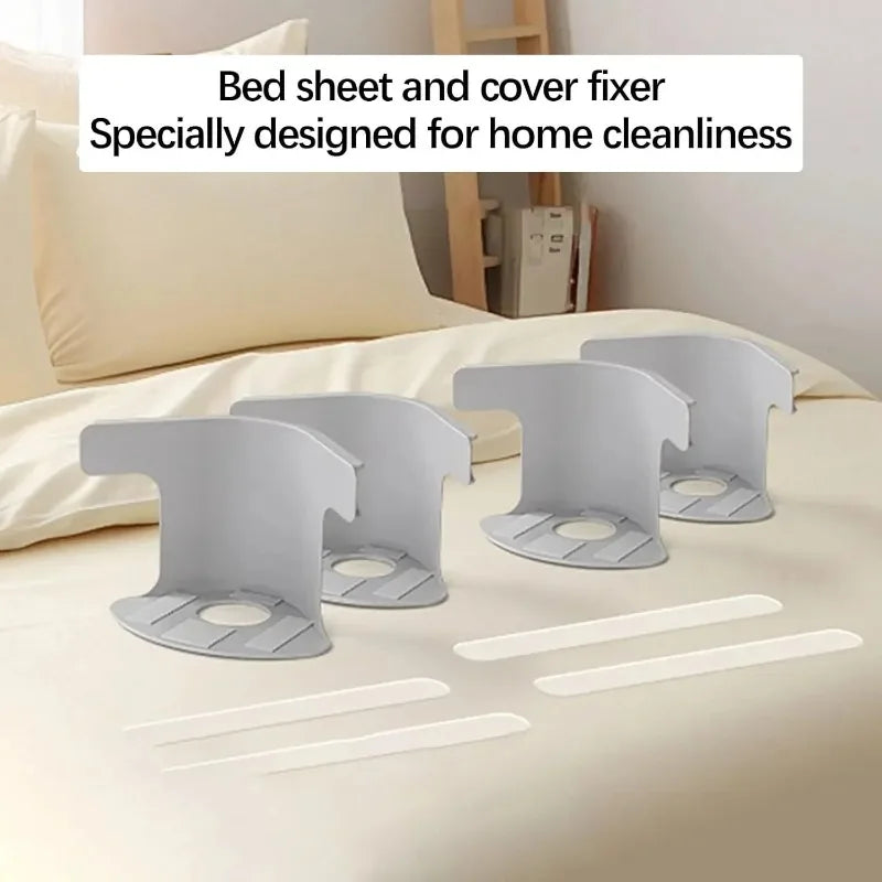 GripLock Bed Sheet Anchors

Keep your bed sheets perfectly taut with these invisible, non-slip corner clips—universal holders that secure mattresses and quilt covers effortlessly.