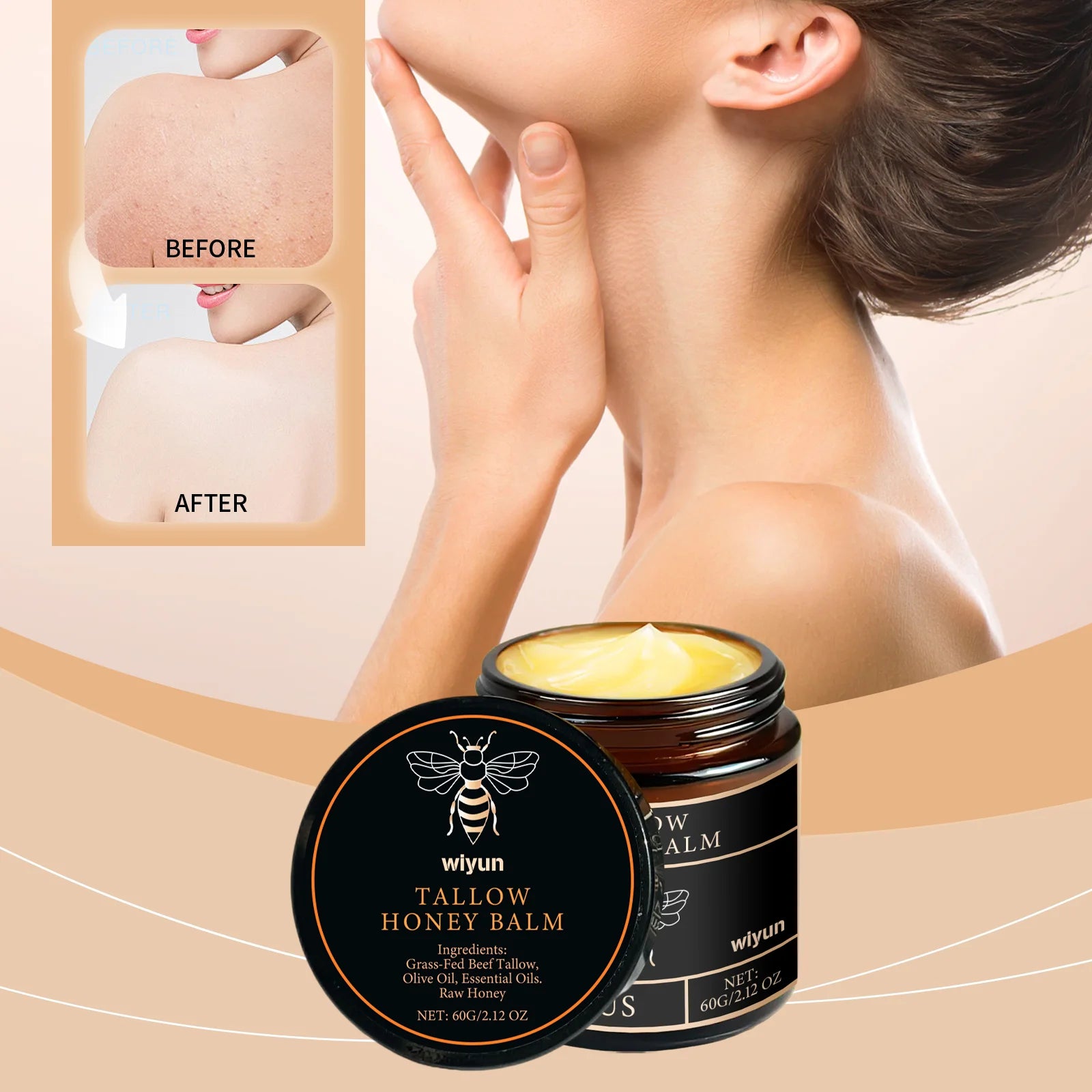 Tallow Honey Glow Cream