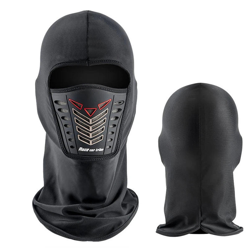 Windproof full-face mask for motorcycle rides, cycling, skiing—soft, warm, anti-haze beanie hood keeps you protected and comfy outdoors.