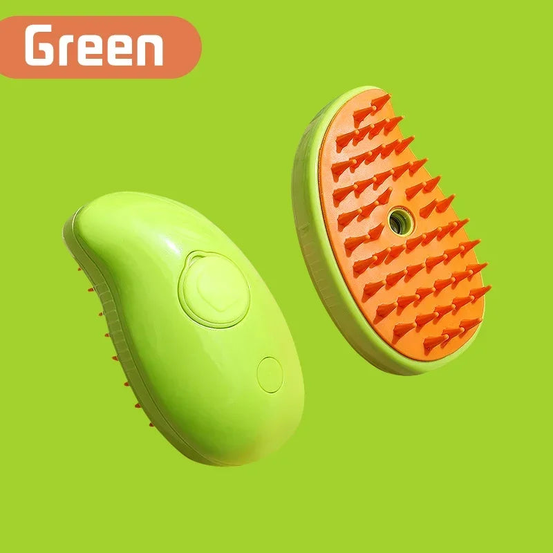 SteamGroom Pro Pet Brush

Upgraded steamy spray comb effortlessly detangles and cleans dog/cat fur—floating design for styling, hair removal, and spa-like grooming.