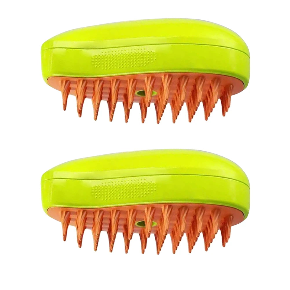 PetSteam 3-in-1 Grooming Brush

Revolutionary electric steam brush removes cat and dog hair effortlessly—combines spray, massage, and grooming for a sleek, happy pet.