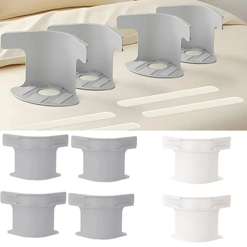 GripLock Bed Sheet Anchors

Keep your bed sheets perfectly taut with these invisible, non-slip corner clips—universal holders that secure mattresses and quilt covers effortlessly.